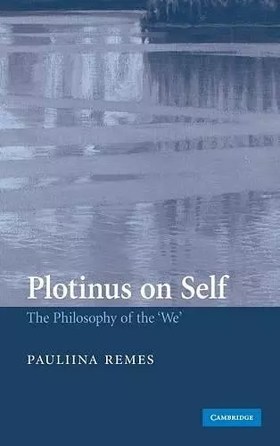 Plotinus on Self cover