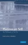 Plotinus on Self cover