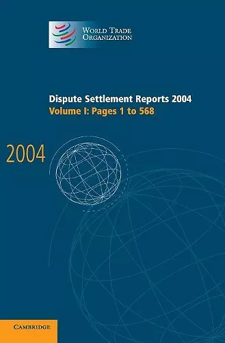 Dispute Settlement Reports 2004:1 cover