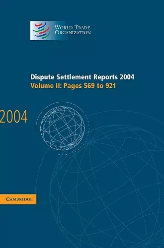 Dispute Settlement Reports 2004 cover