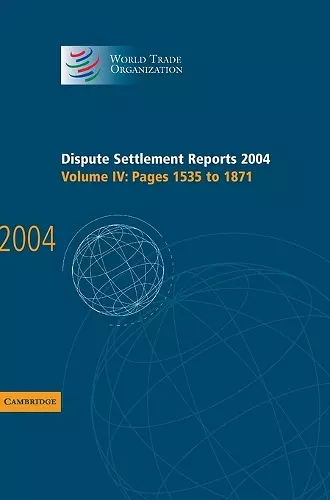 Dispute Settlement Reports 2004 cover