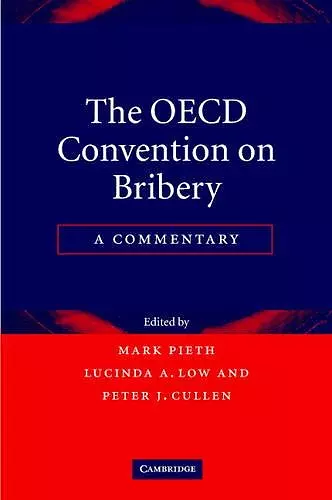 The OECD Convention on Bribery cover