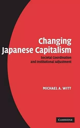 Changing Japanese Capitalism cover