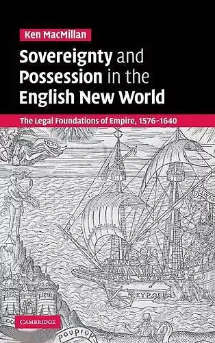 Sovereignty and Possession in the English New World cover