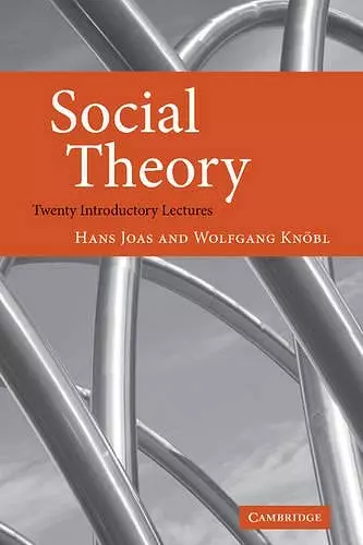 Social Theory cover