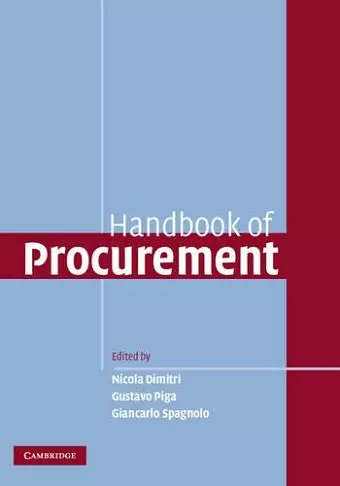 Handbook of Procurement cover