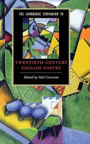 The Cambridge Companion to Twentieth-Century English Poetry cover