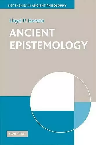 Ancient Epistemology cover