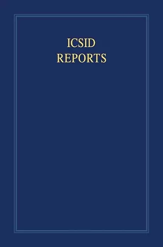 ICSID Reports cover