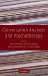 Conversation Analysis and Psychotherapy cover