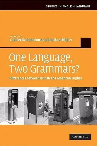 One Language, Two Grammars? cover