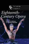 The Cambridge Companion to Eighteenth-Century Opera cover