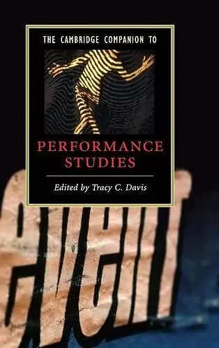 The Cambridge Companion to Performance Studies cover