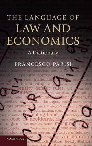 The Language of Law and Economics cover