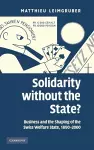 Solidarity without the State? cover