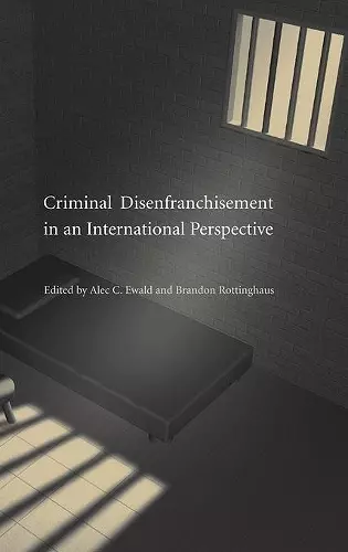 Criminal Disenfranchisement in an International Perspective cover