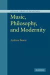 Music, Philosophy, and Modernity cover