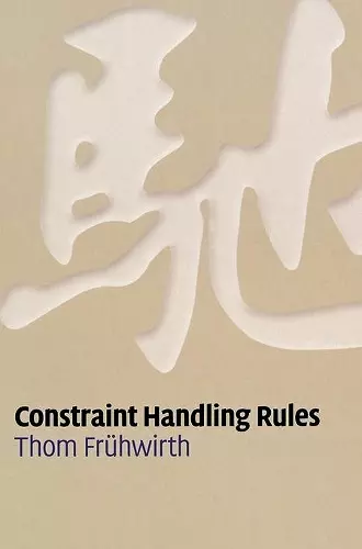 Constraint Handling Rules cover