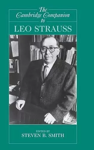 The Cambridge Companion to Leo Strauss cover