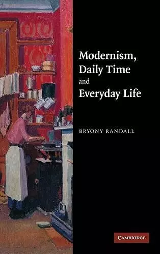Modernism, Daily Time and Everyday Life cover