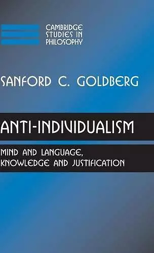 Anti-Individualism cover