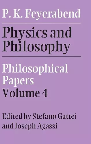 Physics and Philosophy: Volume 4 cover