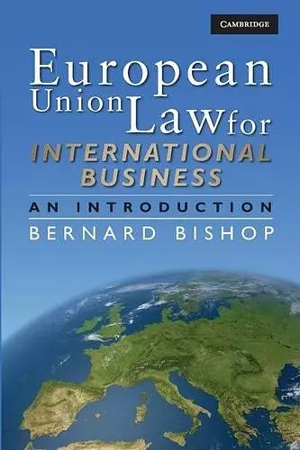 European Union Law for International Business cover