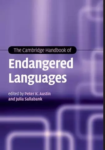 The Cambridge Handbook of Endangered Languages cover