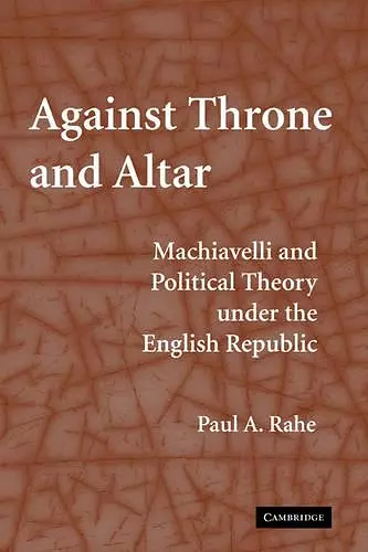 Against Throne and Altar cover