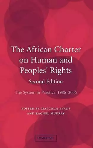 The African Charter on Human and Peoples' Rights cover