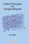 Control Techniques for Complex Networks cover