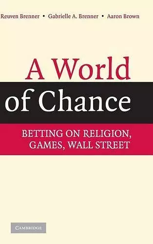 A World of Chance cover