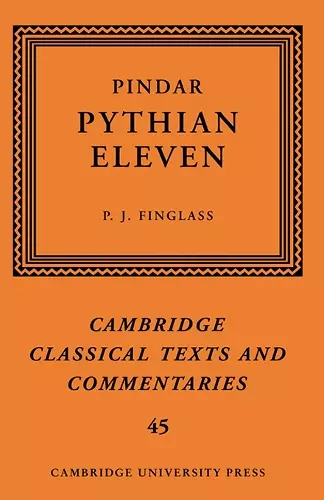 Pindar: 'Pythian Eleven' cover