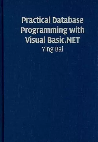 Practical Database Programming with Visual Basic.NET cover