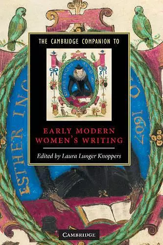 The Cambridge Companion to Early Modern Women's Writing cover