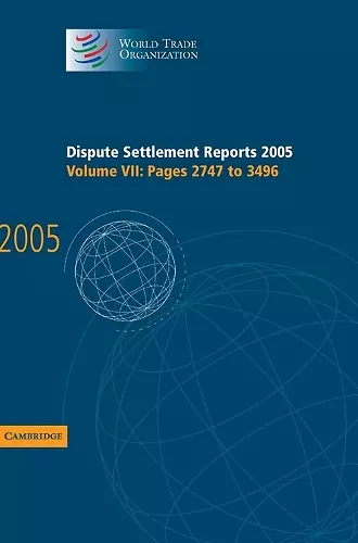 Dispute Settlement Reports 2005 cover