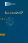 Dispute Settlement Reports 2005 cover