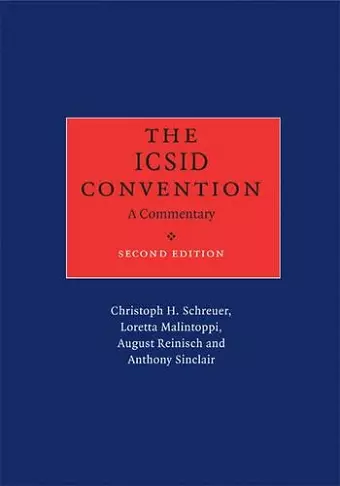 The ICSID Convention cover