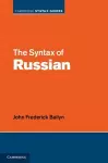 The Syntax of Russian cover