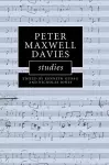 Peter Maxwell Davies Studies cover