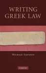 Writing Greek Law cover