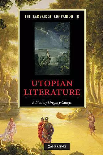The Cambridge Companion to Utopian Literature cover