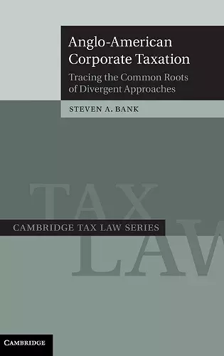 Anglo-American Corporate Taxation cover