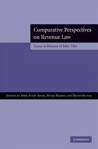 Comparative Perspectives on Revenue Law cover