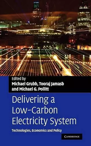 Delivering a Low Carbon Electricity System cover