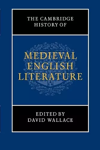 The Cambridge History of Medieval English Literature cover