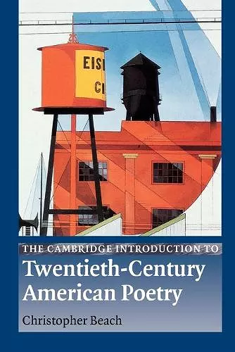 The Cambridge Introduction to Twentieth-Century American Poetry cover