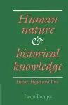 Human Nature and Historical Knowledge cover