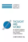 Thought and World cover