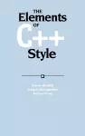 The Elements of C++ Style cover